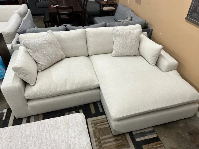 102″ Dreamscape Right Side Facing Feather Cloud Sectional Sofa