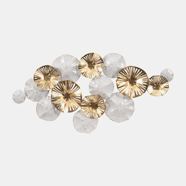 37″ Lily Pads Wall Decor