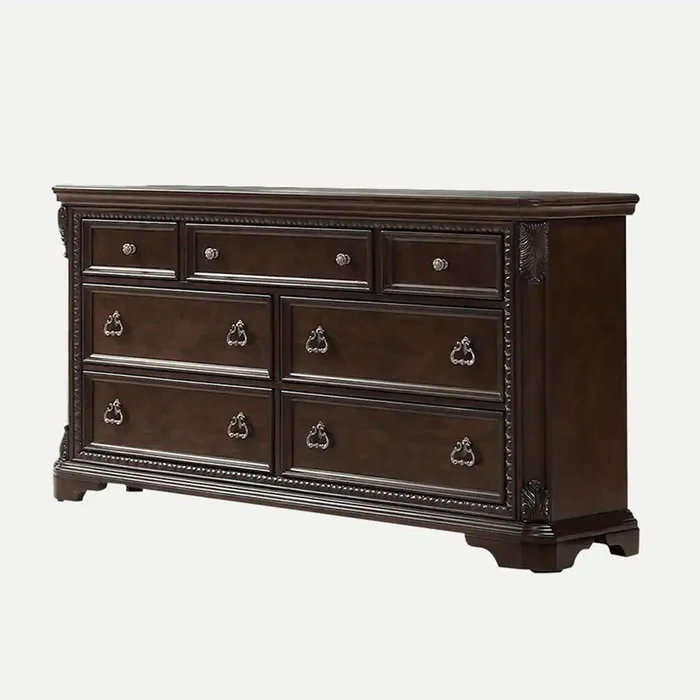 7 Drawer Dresser – Mahogany