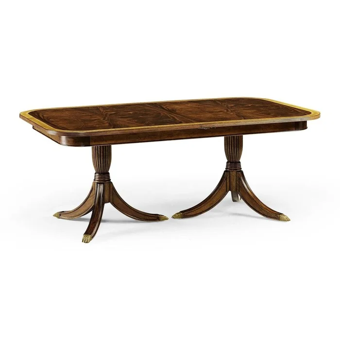 75″ Regency Mahogany Extending Dining Table