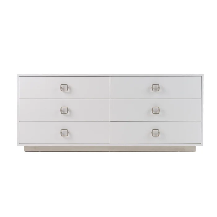 A&X Victoria – Modern White Crocodile Dresser