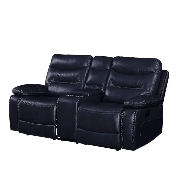 Aashi 78″L Motion Loveseat with Console
