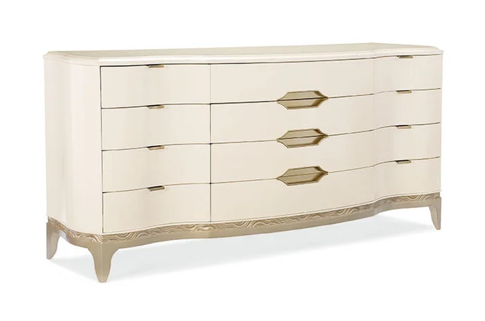 Adela Dresser Washed Alabaster, Blush Taupe