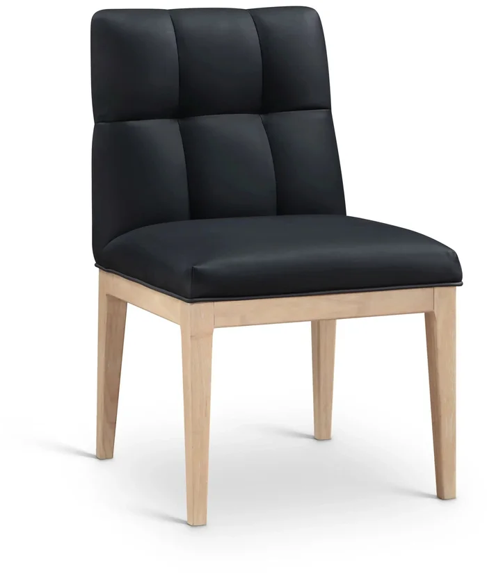 Adrian – Dining Side Chair Set – Light Brown Legs