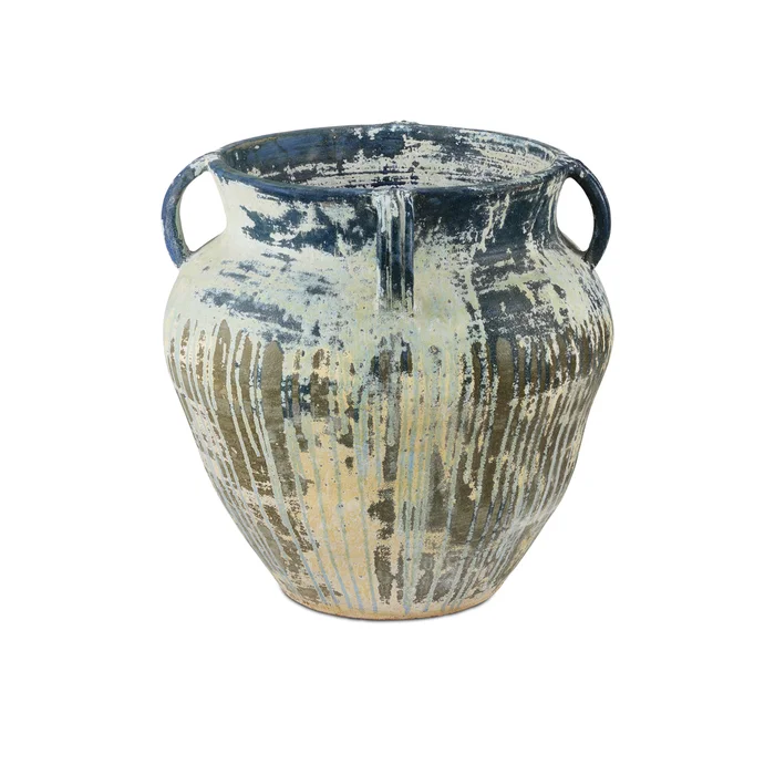 Agrigento Blue Drip Planter