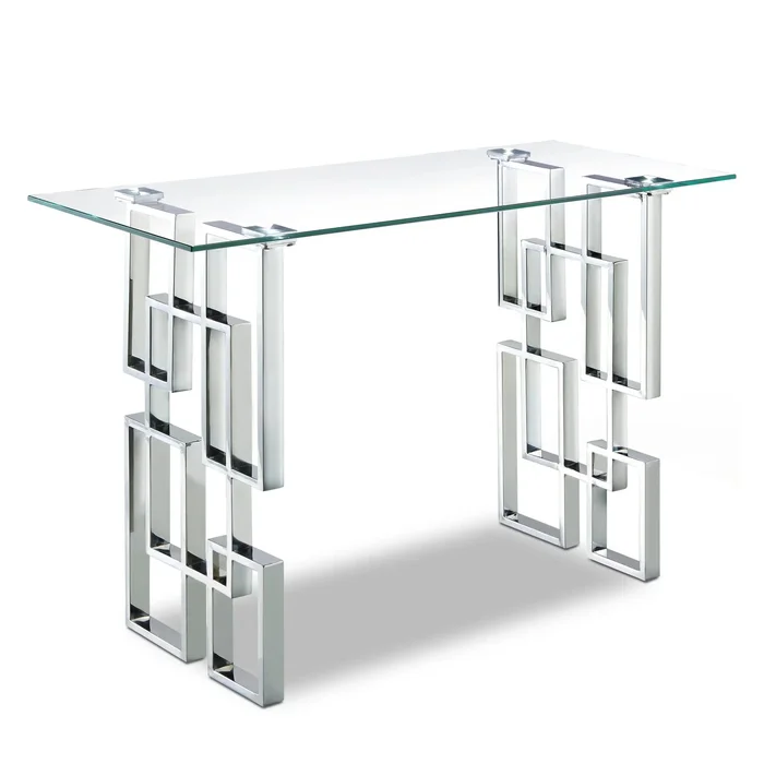 Alexis – Console Table – Pearl Silver