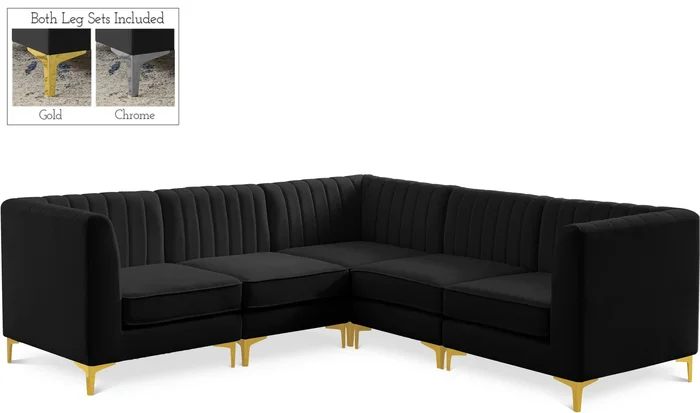 Alina – 5 Piece Modular Corner Sectional