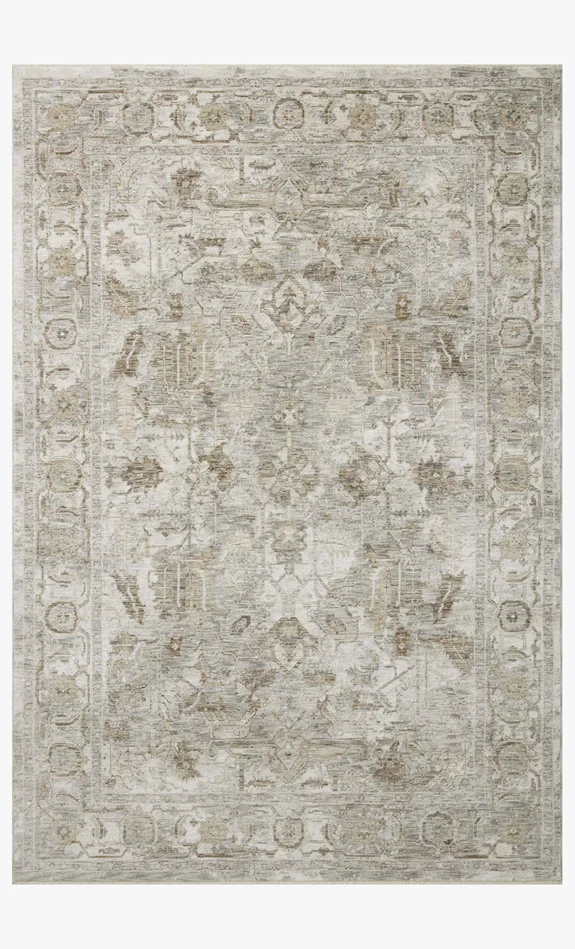 Amber Lewis x Loloi Honora HON-06 Grey / Taupe