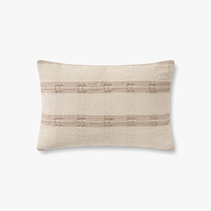 Amber Lewis x Loloi Pillows Pal0008 Natural