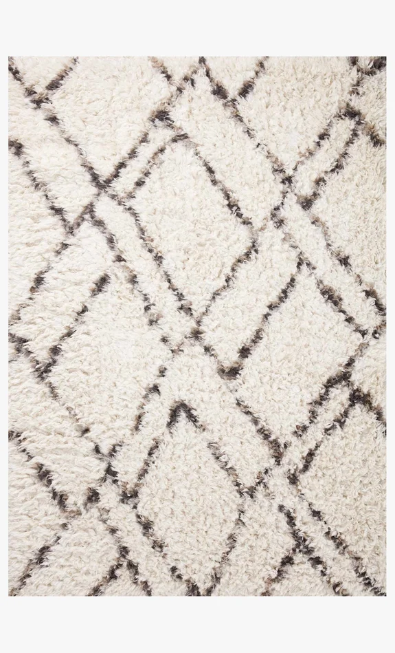 Angela Rose x Loloi Amira AMI-02 Ivory / Bark