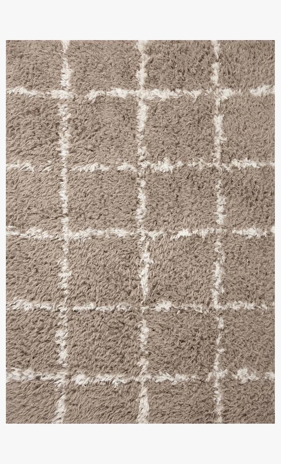 Angela Rose x Loloi Amira AMI-04 Khaki / Ivory