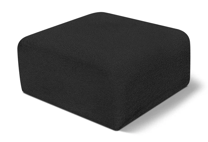 Arc – Boucle Fabric Ottoman