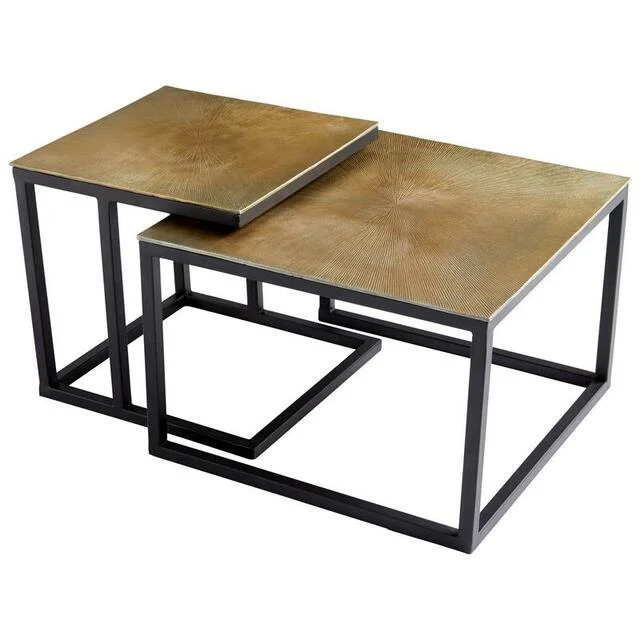 Arca Nesting Tables – Brown-Bronze-Rust