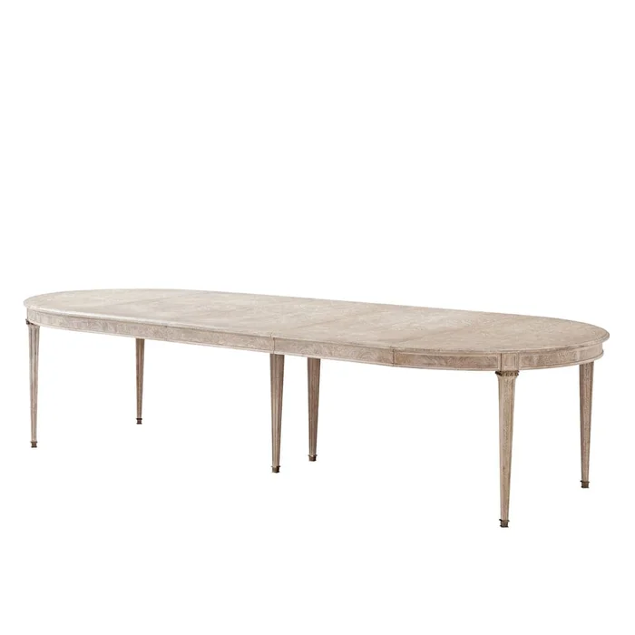 Ardenwood Round to Oval Extension Dining Table 52-124″