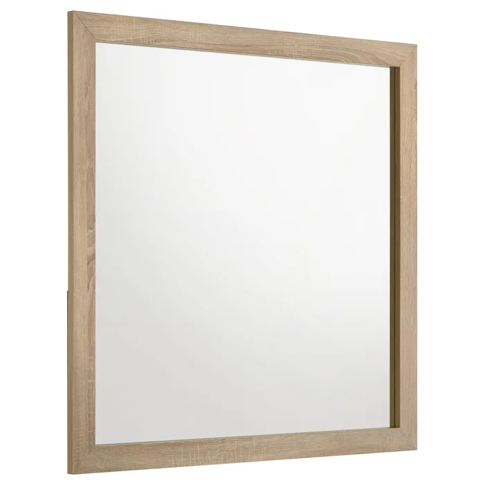 Arielle Dresser Mirror Light Oak