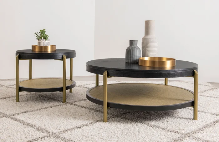 Arini Round Coffee and End Table Set