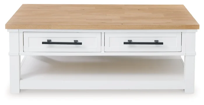 Ashbryn Coffee Table with 2 End Tables