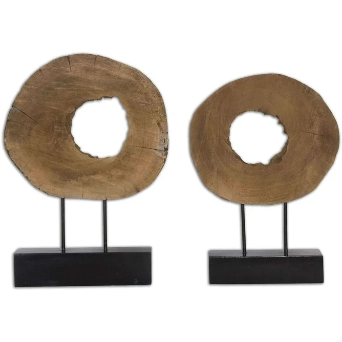 Ashlea Wooden Sculptures S/2