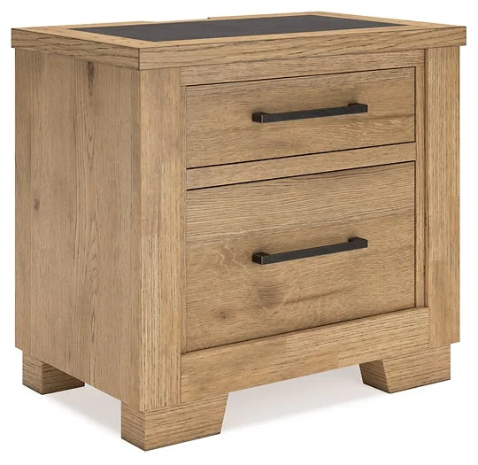 Ashley Express – Galliden Two Drawer Night Stand