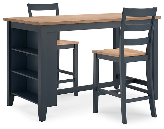 Ashley Express – Gesthaven Counter Height Dining Table and 2 Barstools