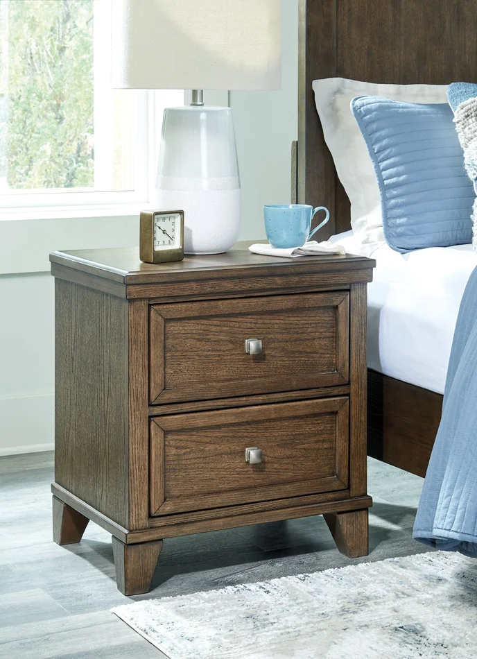 Ashley Express – Shawbeck Two Drawer Night Stand