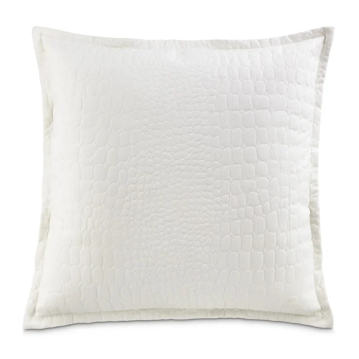 Ashworth – 26″ Square Euro Sham – White