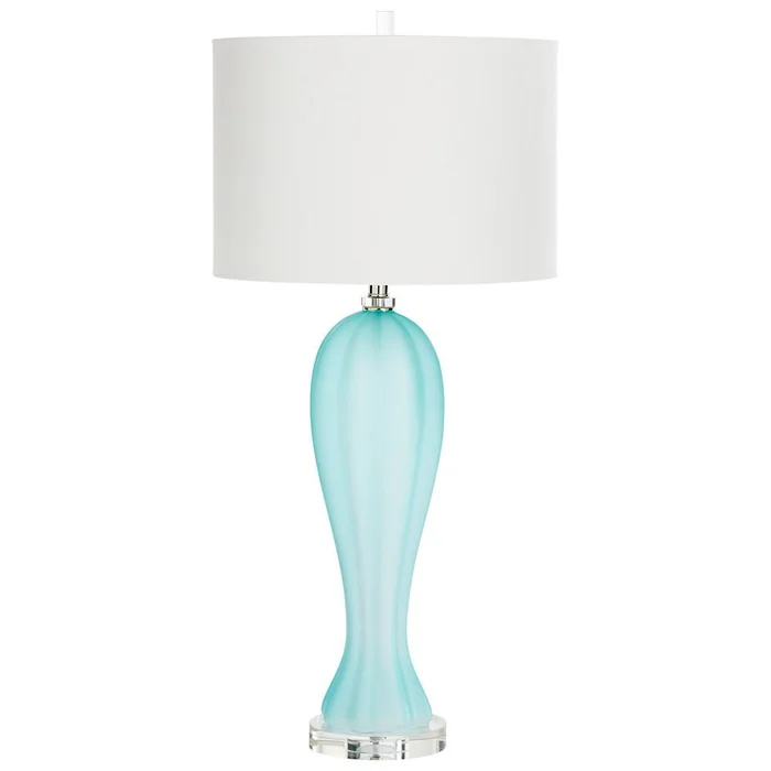 Aubrey Table Lamp – Blue-Cyan