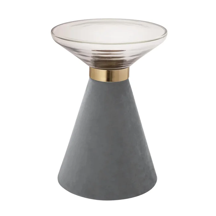 Aurora – Side Table – Dark Gray