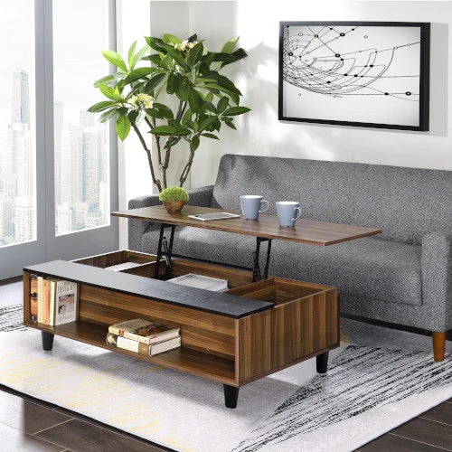 Avala Rectangular 47″L Coffee Table with Lift Top
