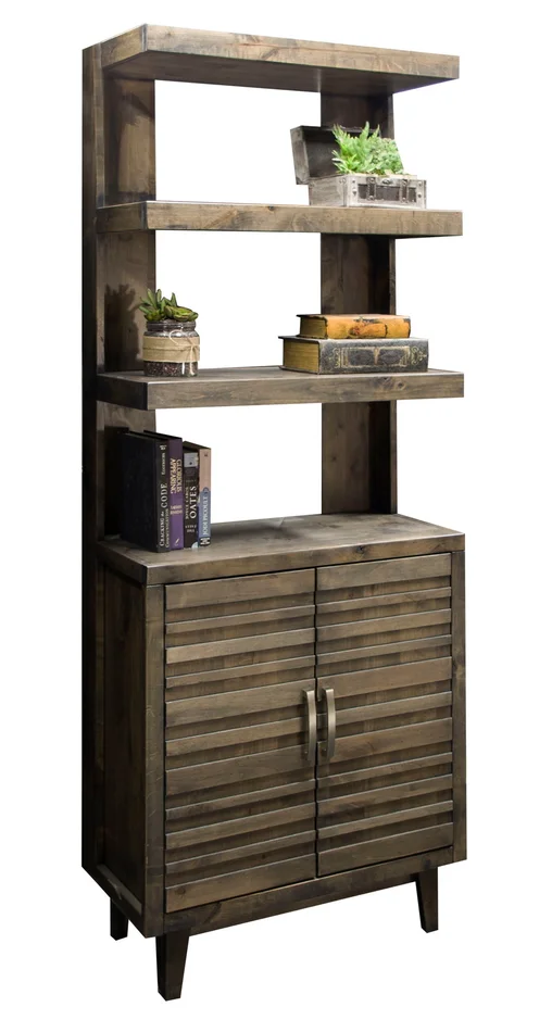 Avondale – High BookShelf Pier – Charcoal Brown