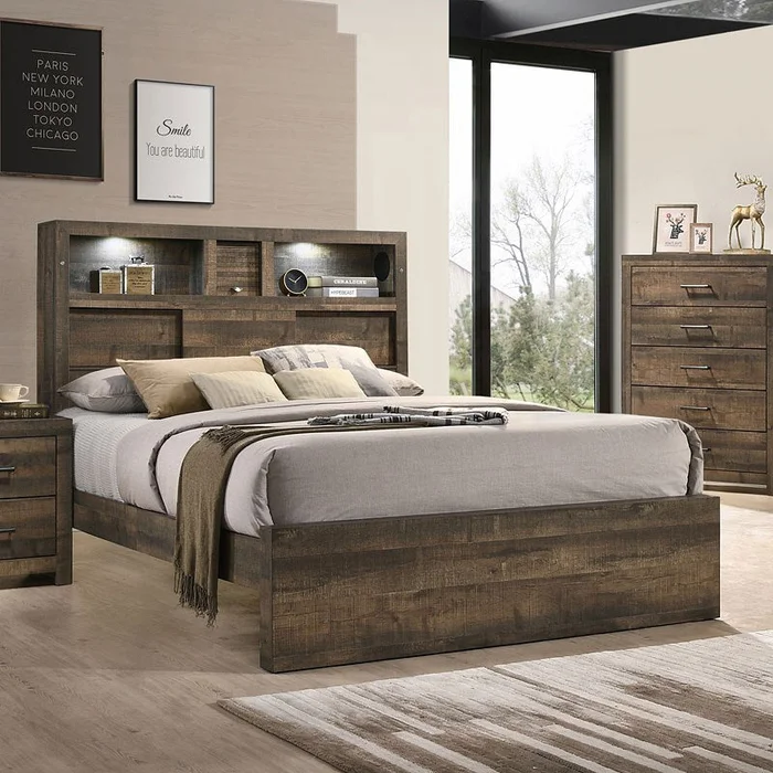 Bailey Bookcase Music Bed