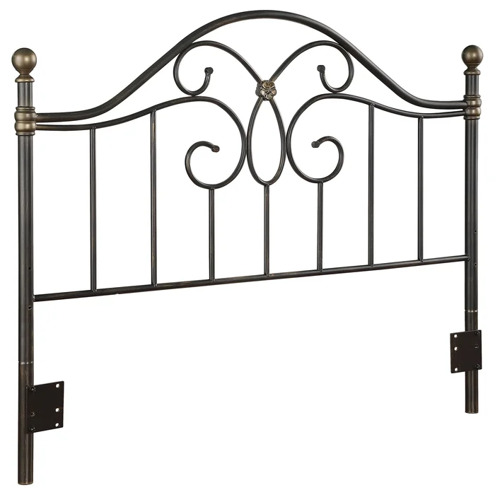 Bailey Metal or Open Frame Headboard Black
