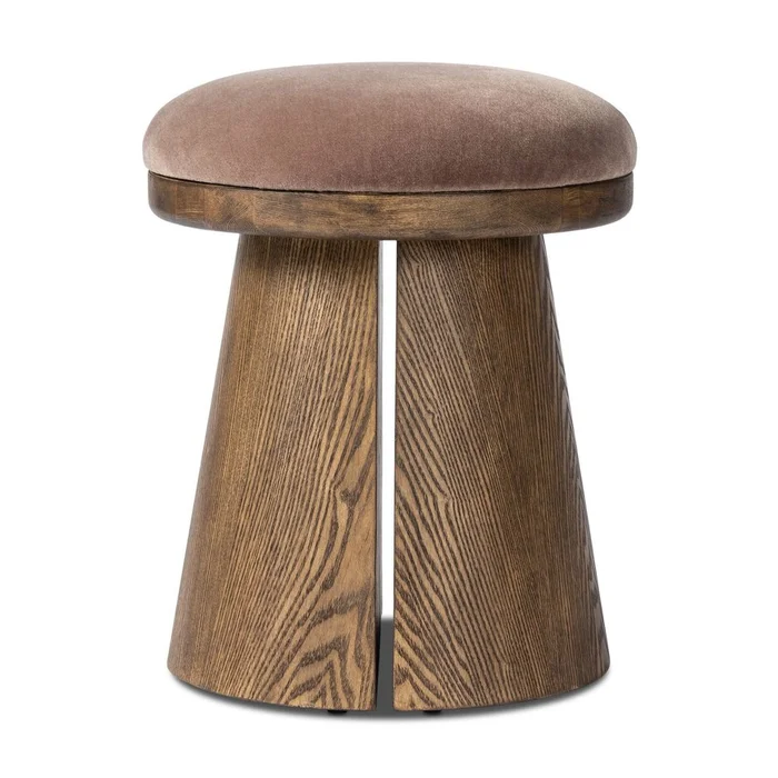 Bea Accent Stool – Monte Mushroom