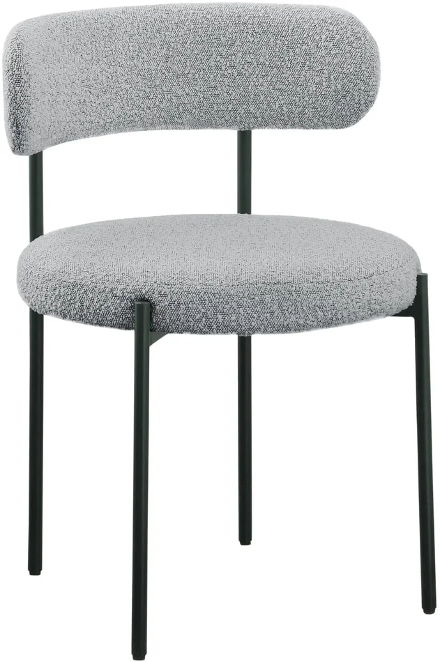Beacon – Boucle Fabric Dining Chair (Set of 2)