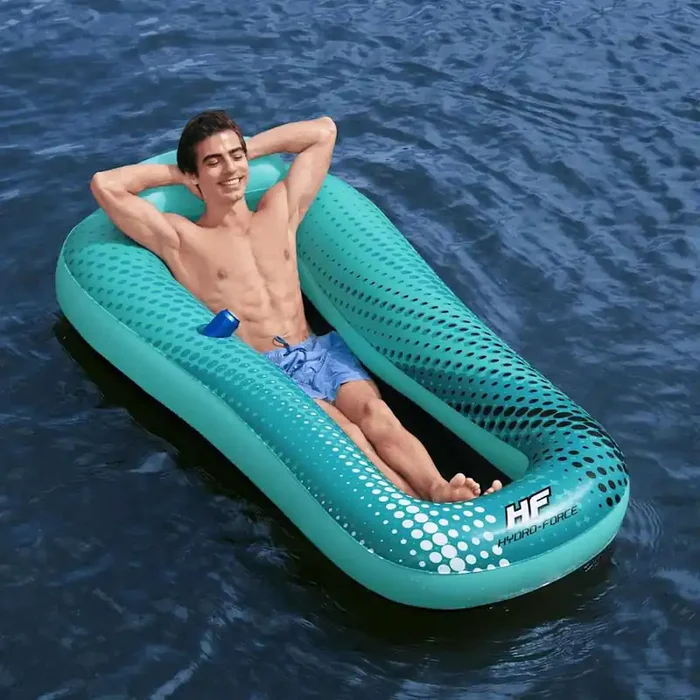 Bestway Hydro Force Sol Venture Mesh Lounge Float 188×109 cm Blue