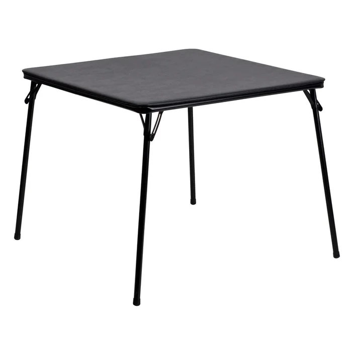 Black Folding Card Table By Flash Furniture – Black