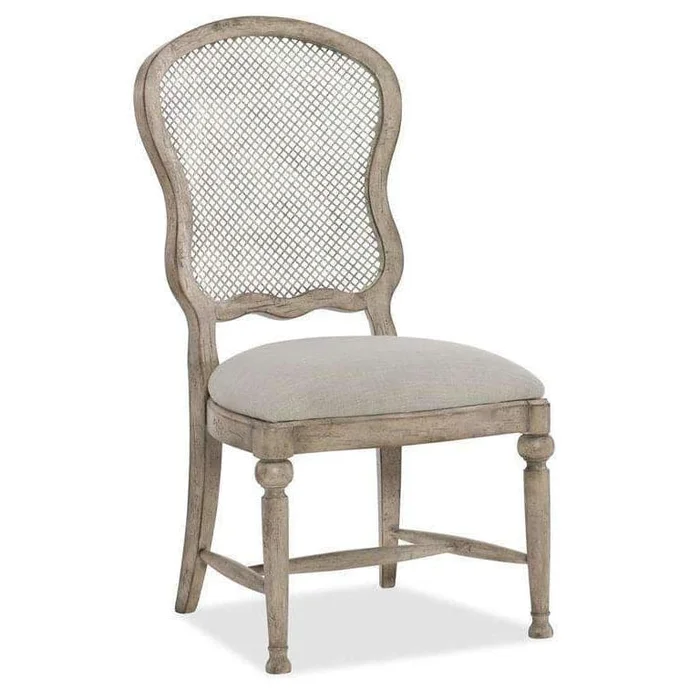 Boheme Gaston Metal Back Side Chair