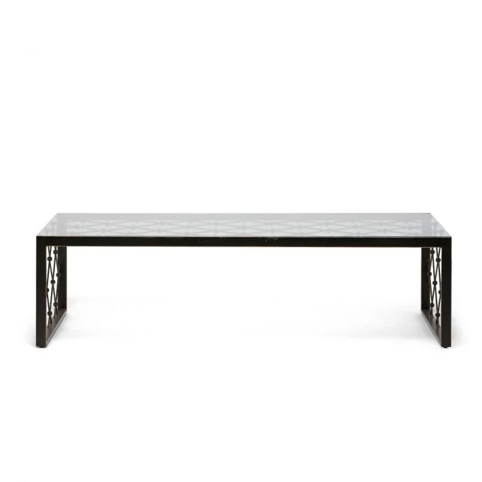 Brixton Cocktail Table – Gilded Bronze