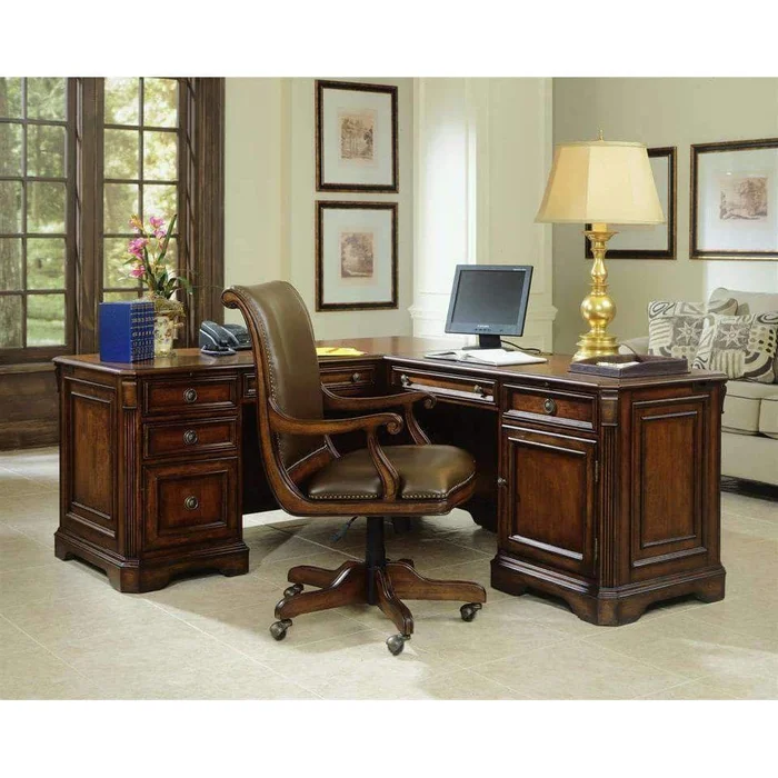 Brookhaven Left Pedestal Desk