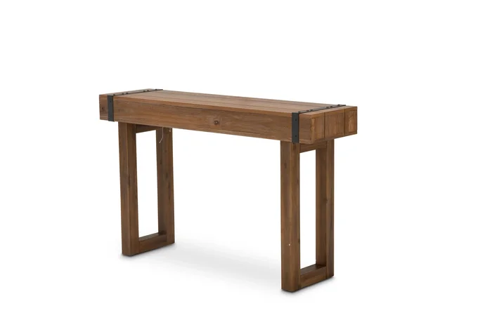 Brooklyn Walk – Console Table – Burnt Umber