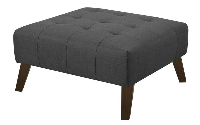 Browning – Square Ottoman – Gray