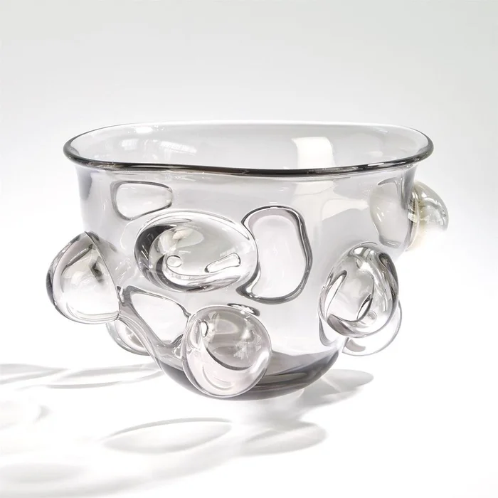 Bubbled Bowl – Smoke Grey