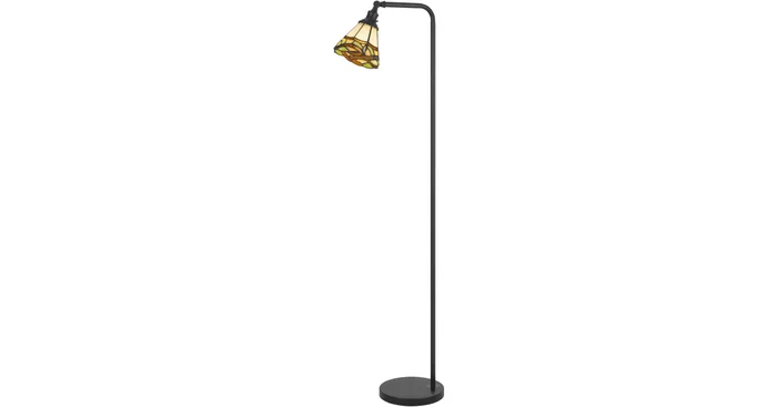 Cal Lighting Vittorio 58″ Tall Tiffany Floor Lamp
