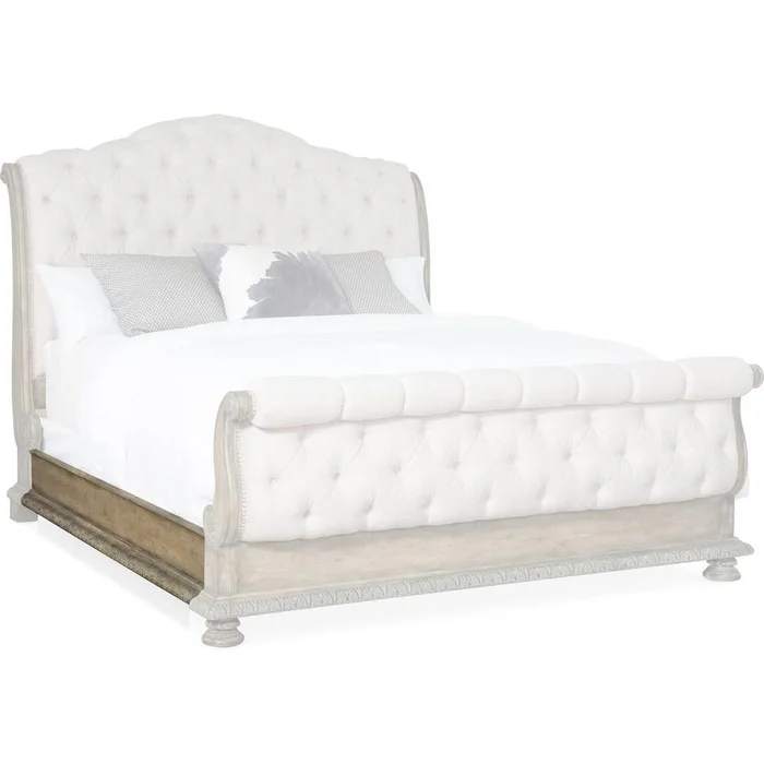 California King Tufted Bed