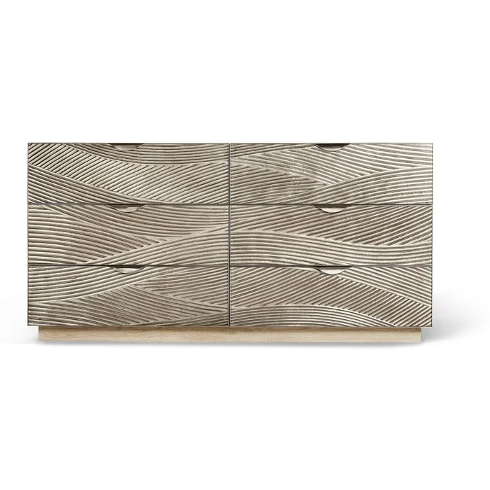 Capillary Cast Metal Texture Double Dresser