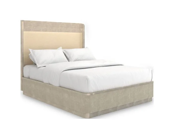 Caracole Classic Fall In Love Queen Bed – Oracle, Whisper of Gold