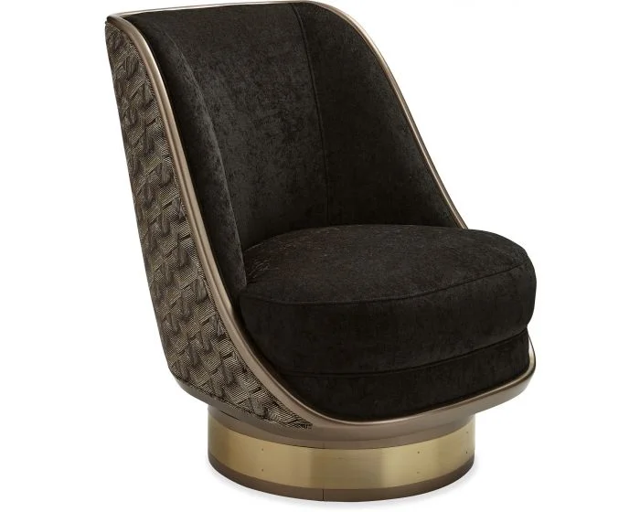 Caracole Upholstery Go For A Spin Chair