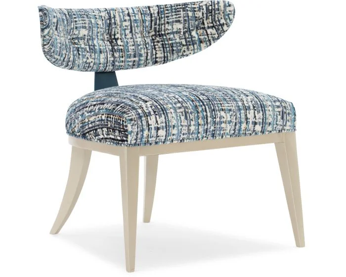 Caracole Upholstery Half Moon Accent Chair