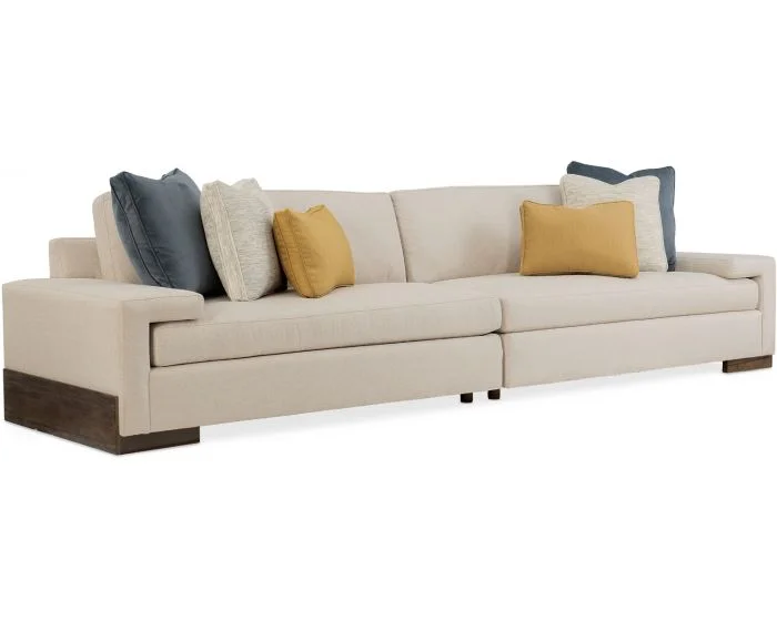 Caracole Upholstery I’M Shelf-Ish 2pc Sectional