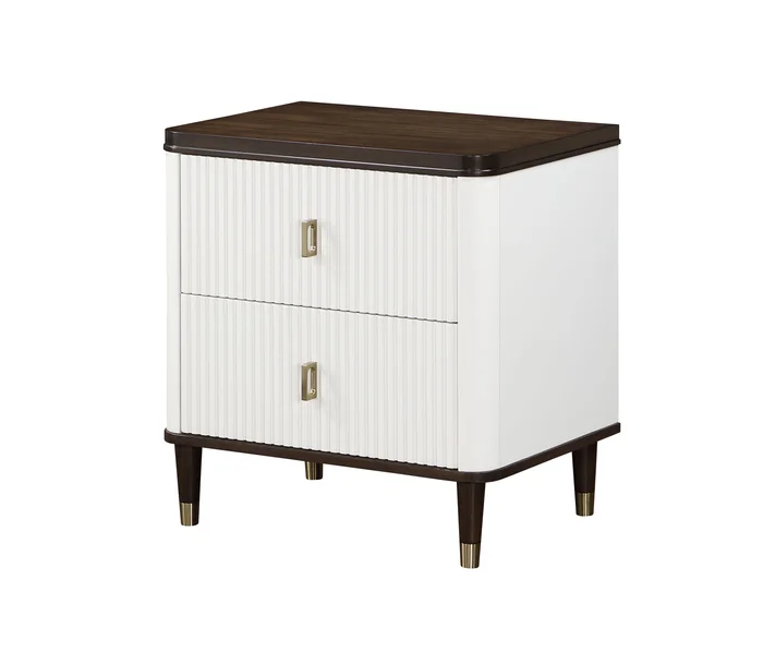 Carena 2 Drawers 27″H Nightstand with USB